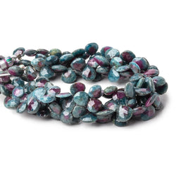 7-8mm Ruby in Kyanite Faceted Heart Beads 8 inch 52 pieces (ONLINE ORDER ONLY)
