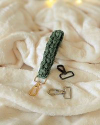 Custom Cotton Keychain Wristlet (ONLINE ORDER ONLY)