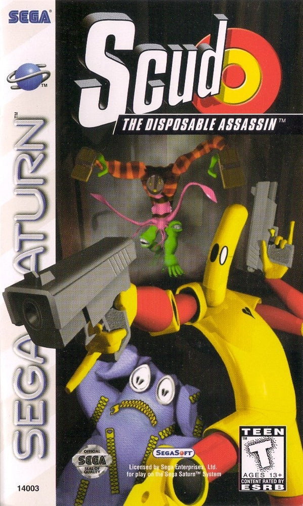 Scud: The Disposable Assassin (Sega Saturn) (ONLINE ORDER ONLY)