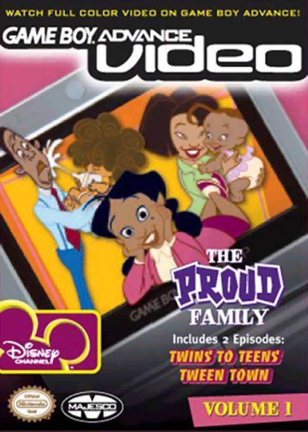 Gameboy Advance Video: The Proud Family Vol 1 (Gameboy Advance) (ONLINE ORDER ONLY)