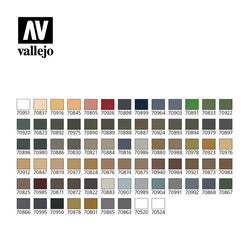 Model Color: Military Colors (72 Paints)