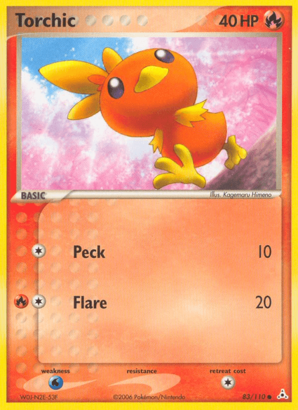 Torchic (83/110) [EX: Holon Phantoms] (Online Only)