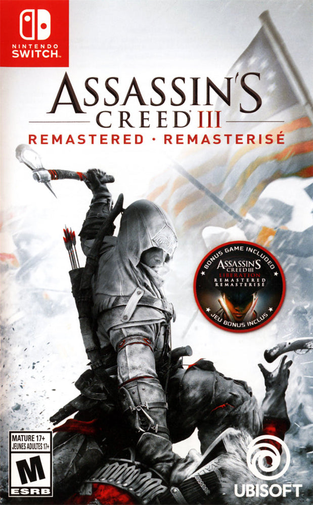 Assassin's Creed III: Remastered (Nintendo Switch) (ONLINE ORDER ONLY)