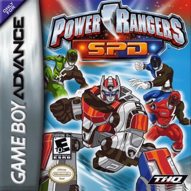 Power Rangers Space Patrol Delta (Gameboy Advance) (ONLINE ORDER ONLY)