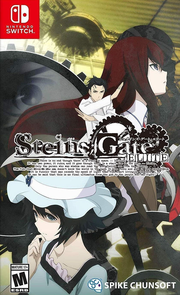 Steins;Gate Elite (Nintendo Switch) (ONLINE ORDER ONLY)