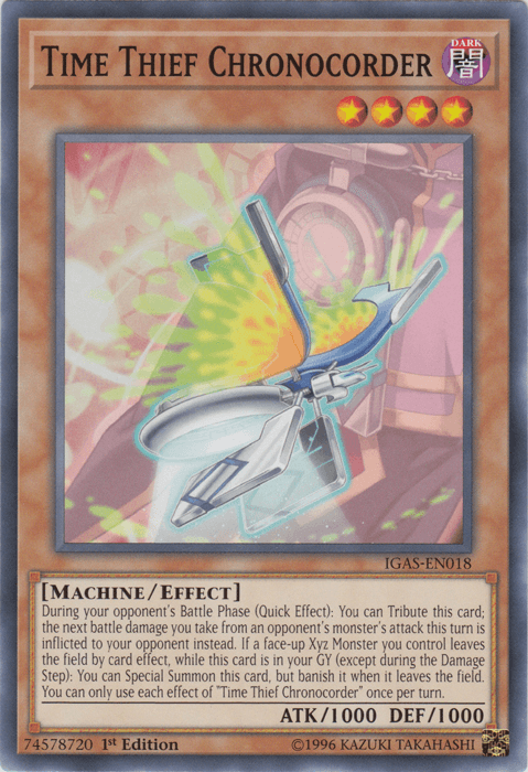 Time Thief Chronocorder [IGAS-EN018] Common (ONLINE ORDER ONLY)