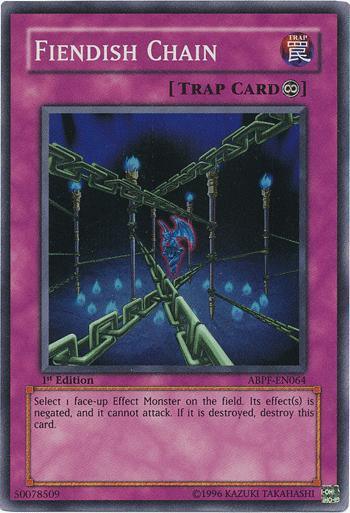 Fiendish Chain [ABPF-EN064] Super Rare (ONLINE ORDER ONLY)