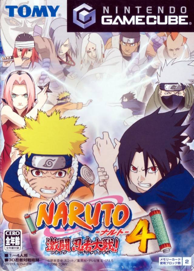 Naruto: Gekitou Ninja Taisen! 4 [Japan Import] (Gamecube) (Online Only)