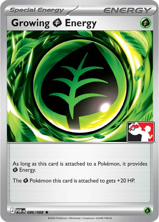 Growing Grass Energy (086/088) [Prize Pack Series Nine]