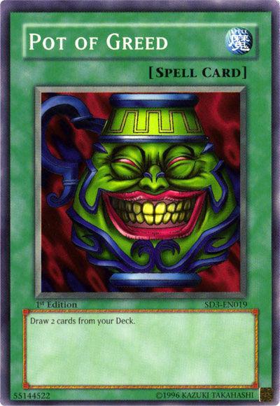Pot of Greed [SD3-EN019] Common (ONLINE ORDER ONLY)