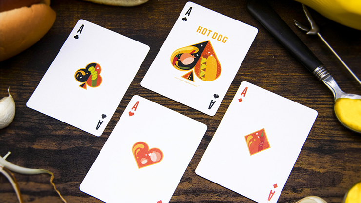 Hot Dog Playing Cards by Fast Food Playing Cards (ONLINE ORDER ONLY)