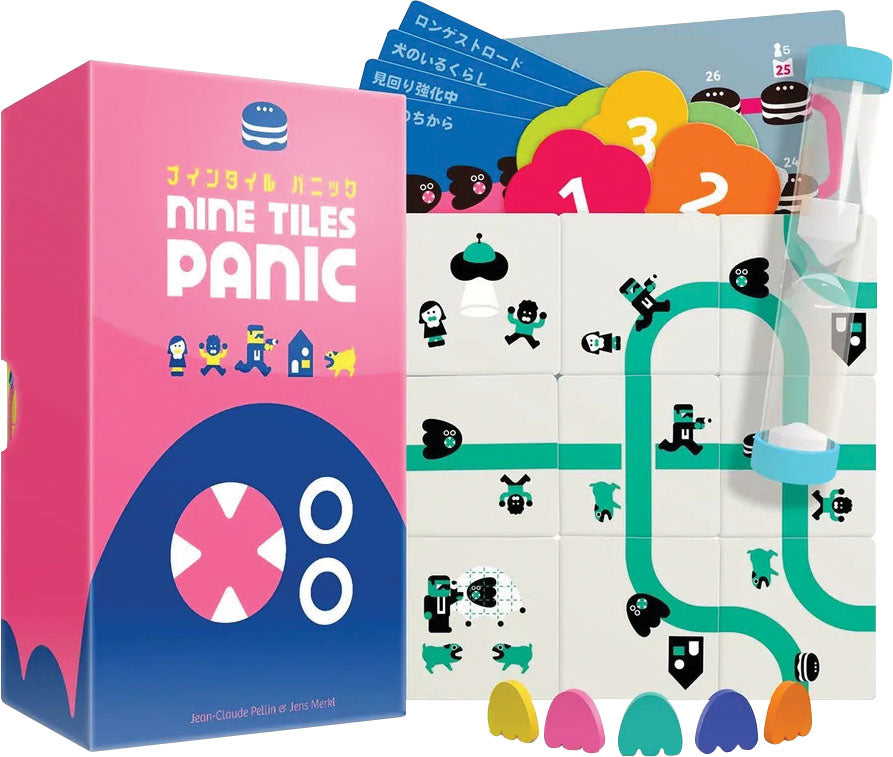 Nine Tiles Panic (ONLINE ORDER ONLY)