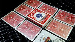 Honor Marked Bicycle Red Deck by JL Magic (ONLINE ORDER ONLY)