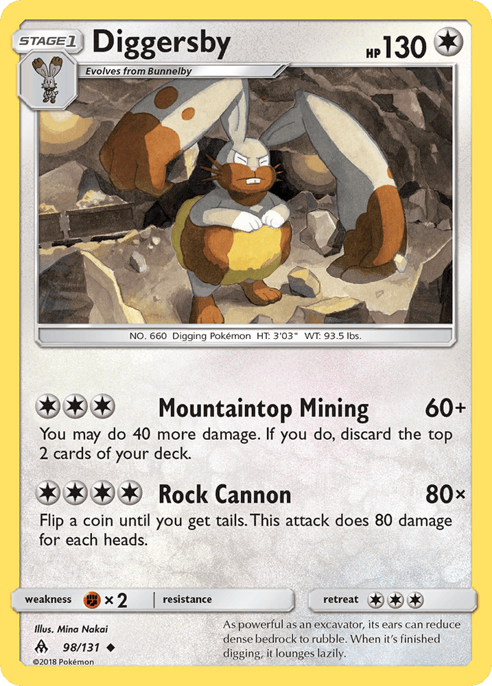 Diggersby (98/131) [Sun & Moon: Forbidden Light] (Online Only)