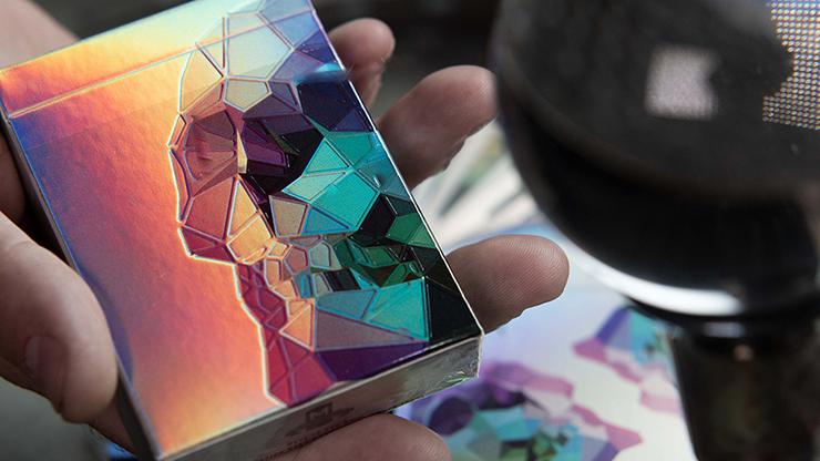Limited Edition Memento Mori Holographic Playing Cards (ONLINE ORDER ONLY)