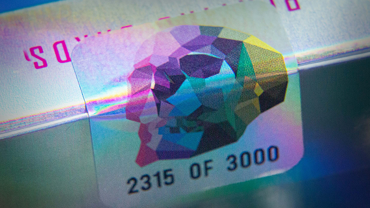 Limited Edition Memento Mori Holographic Playing Cards (ONLINE ORDER ONLY)