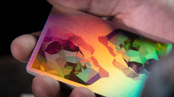 Limited Edition Memento Mori Holographic Playing Cards (ONLINE ORDER ONLY)