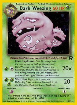 Dark Weezing (14/82) [Team Rocket Unlimited] (Online Only)