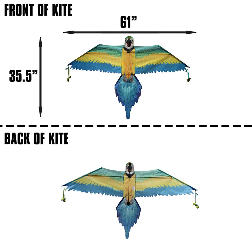 RainForest 61 inch Wingspan Nylon Macaw (ONLINE ORDER ONLY)