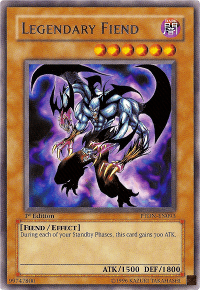 Legendary Fiend [PTDN-EN093] Rare (ONLINE ORDER ONLY)