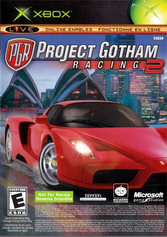 Project Gotham Racing 2 + Arcade - Combo Pack (Xbox) (ONLINE ORDER ONLY)