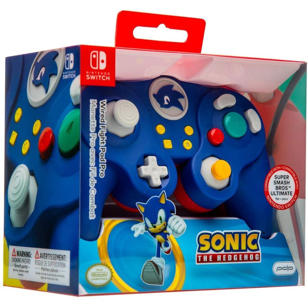 PDP Wired Fight Pad Pro Sonic (Nintendo Switch) (ONLINE ORDER ONLY)