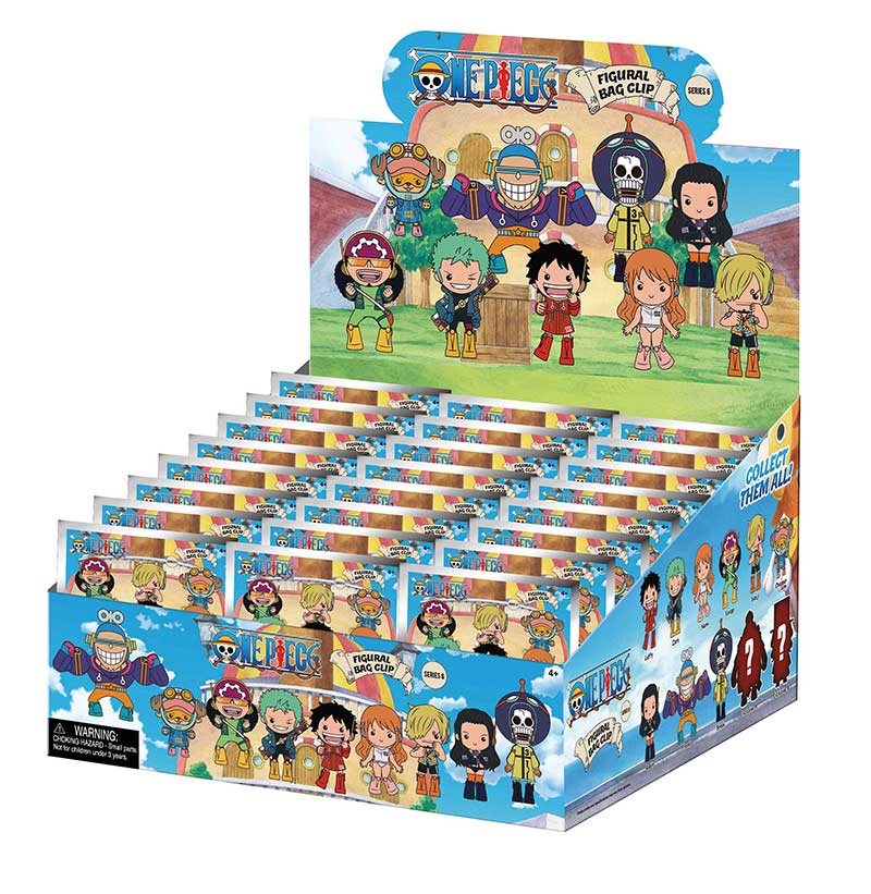 One Piece 3D Foam Bag Clip, Series 6 Blind Bag (ONLINE ORDER ONLY)