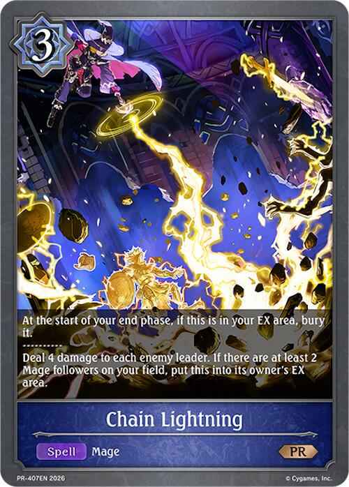 Chain Lightning (PR-407EN) (PR-407EN) [Promotional Cards]