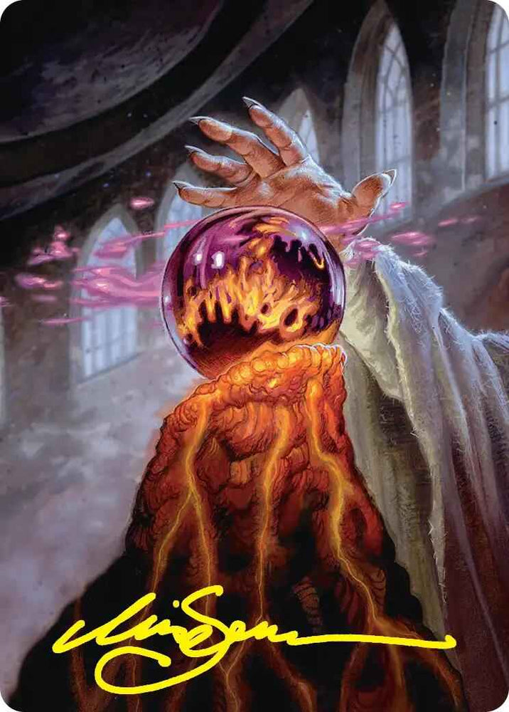 Palantir of Orthanc Art Card (Gold-Stamped Signature) [The Hobbit Art Series]