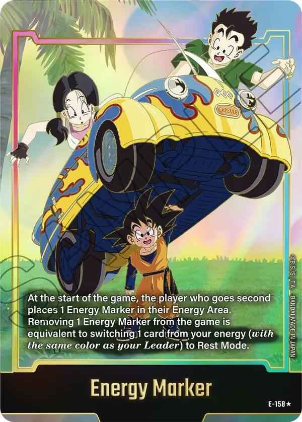 Energy Marker (E-158) (Gold) [Fusion World Energy Markers]