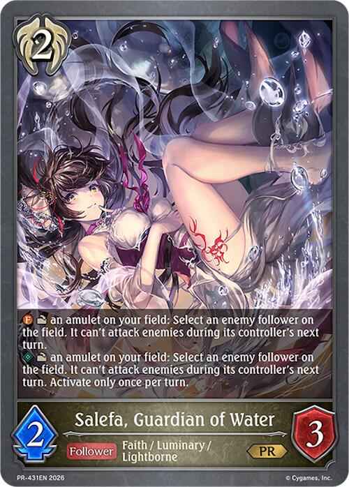 Salefa, Guardian of Water (PR-431EN) (PR-431EN) [Promotional Cards]