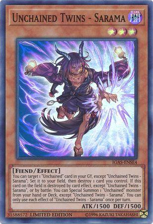 Unchained Twins - Sarama [IGAS-ENSE4] Super Rare (ONLINE ORDER ONLY)