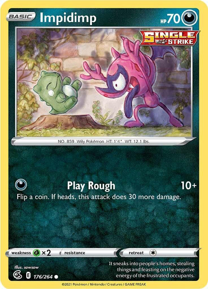 Impidimp (176/264) [Sword & Shield: Fusion Strike] (Online Only)