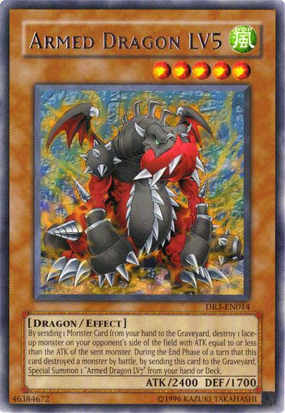 Armed Dragon LV5 [DR3-EN014] Rare (ONLINE ORDER ONLY)