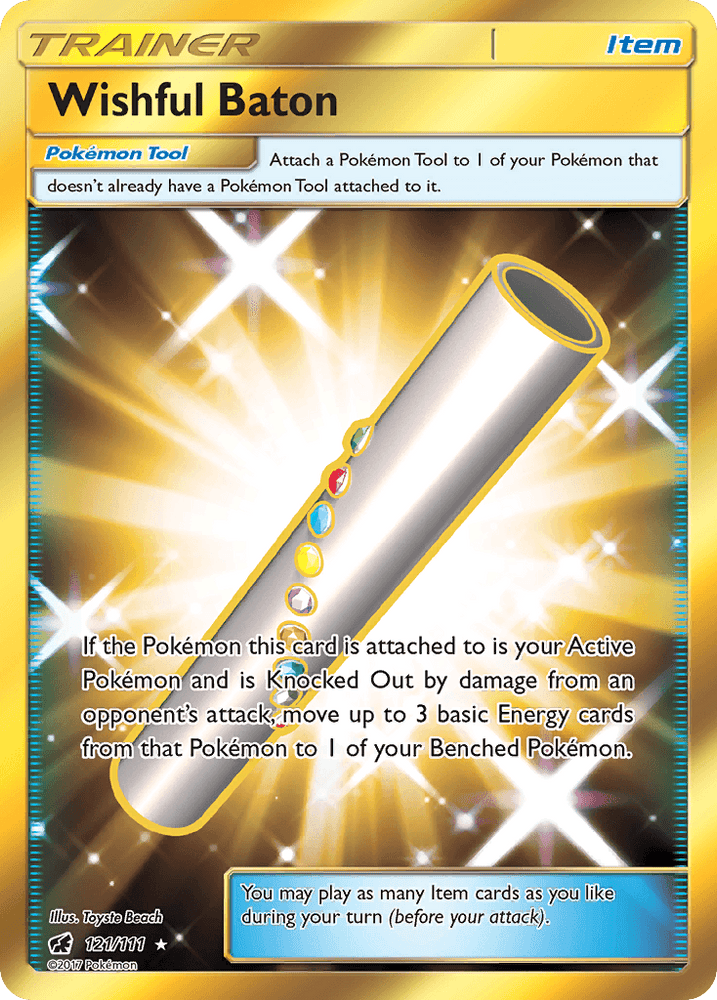 Wishful Baton (121/111) [Sun & Moon: Crimson Invasion] (Online Only)