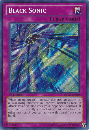 Black Sonic [DRLG-EN030] Secret Rare (ONLINE ORDER ONLY)