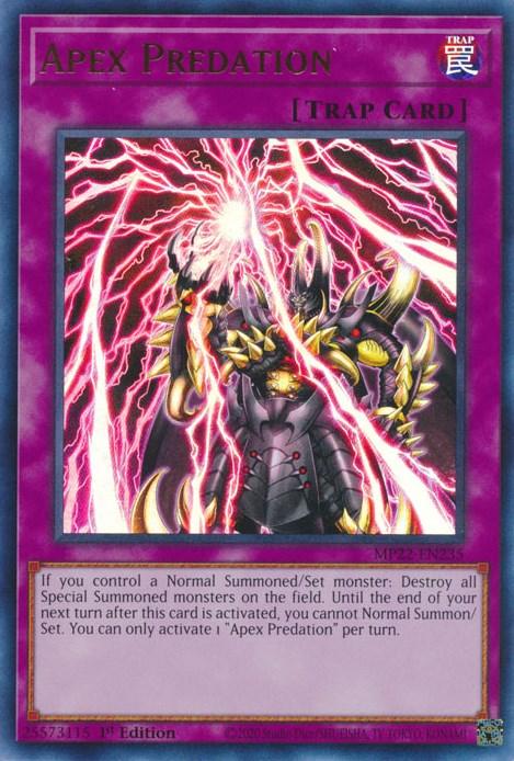 Apex Predation [MP22-EN235] Ultra Rare (ONLINE ORDER ONLY)