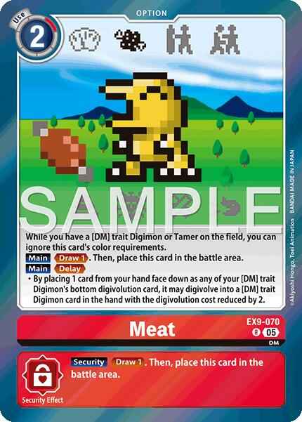 Meat [EX9-070] [Limited Card Pack -Final Crest-]