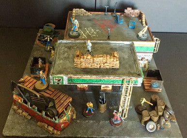 28mm 7-11 Store (Complete Set) - 28MMDF124-2 (Online Order Only)