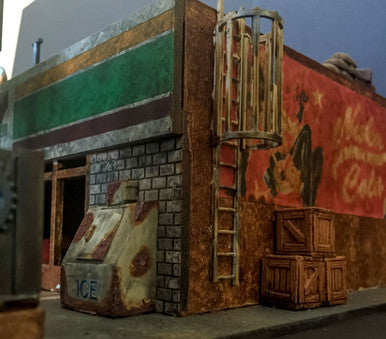 28mm 7-11 Store (Complete Set) - 28MMDF124-2 (Online Order Only)