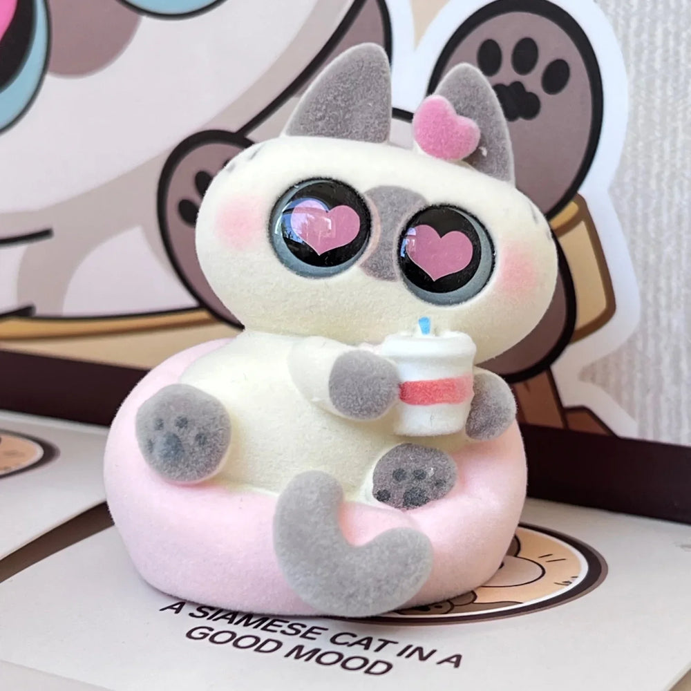 BIG EYED CAT FIGURINE BLIND BOX (1 Blind Box) (ONLINE ORDER ONLY)