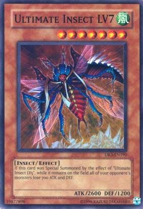 Ultimate Insect LV7 [DR3-EN190] Super Rare (ONLINE ORDER ONLY)