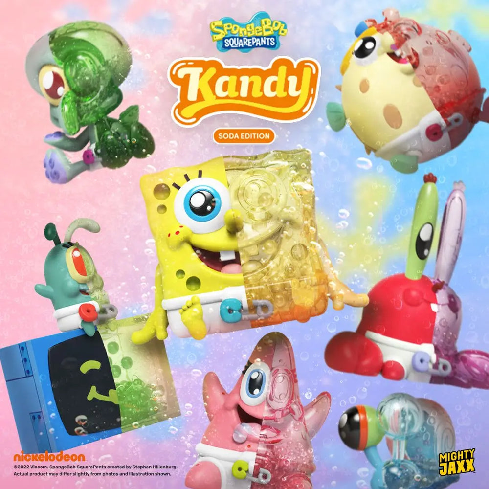 Kandy X SpongeBob SquarePants (Soda Edition) Blind Box (1 Blind Box) (ONLINE ORDER ONLY)