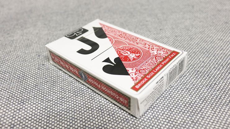 Bicycle Super Jumbo Bridge (RED) by USPCC (ONLINE ORDER ONLY)