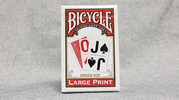 Bicycle Super Jumbo Bridge (RED) by USPCC (ONLINE ORDER ONLY)