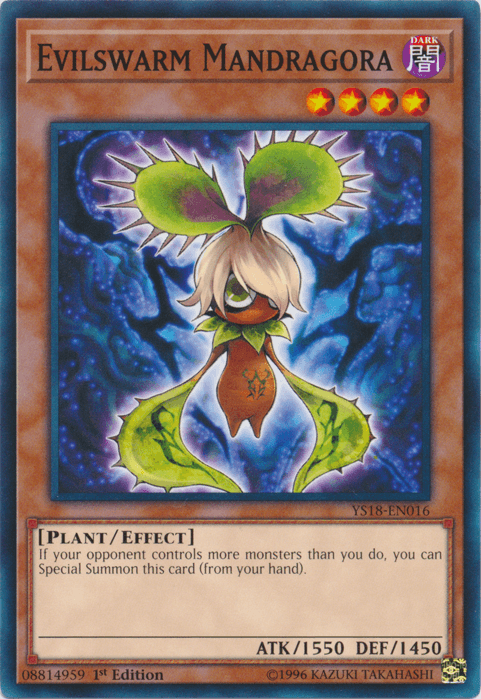 Evilswarm Mandragora [YS18-EN016] Common (ONLINE ORDER ONLY)