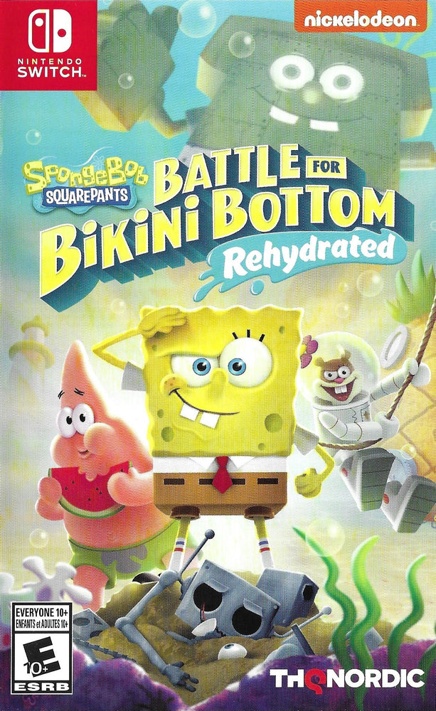 SpongeBob SquarePants: Battle for Bikini Bottom - Rehydrated (Nintendo Switch) (ONLINE ORDER ONLY)