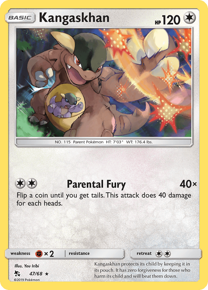 Kangaskhan (47/68) [Sun & Moon: Hidden Fates] (Online Only)
