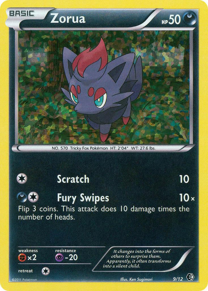 Zorua (9/12) [McDonald's Promos: 2011 Collection] (Online Only)