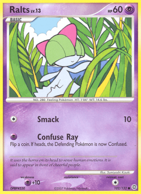 Ralts (102/132) [Diamond & Pearl: Secret Wonders] (Online Only)